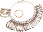 diameter Half round removable shape 25 Metal Rings.