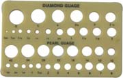 PLASTIC GAUGES FOR PEARL & DIAMOND