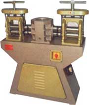 Jewellery Machinery, Rolling mill 3 in 1 heavy duty for sheet  & wire deluxe